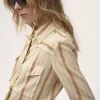 Fitted shirt in crêpon cotton