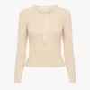 Henley shirt in cotton jersey