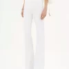High-rise flare jeans in denim