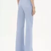 High-rise flare jeans in denim