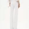 High-rise flare jeans in denim