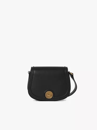 Horse Medal saddle bag in grained leather