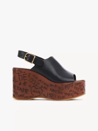 Maxime wedge sandal