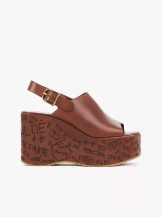 Maxime wedge sandal