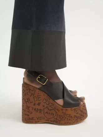 Maxime wedge sandal