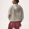 Oversized logo hoodie in a cotton fleece mix
