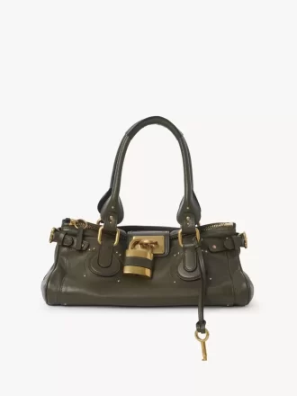 Paddington bag in grained leather