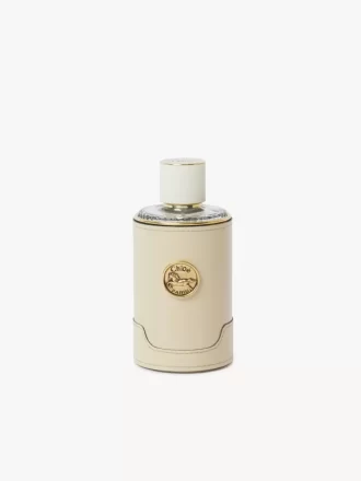 Perfume case in shiny leather