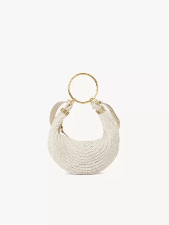 Small Bracelet Hobo bag in crochet