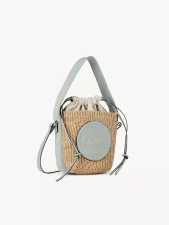 Small Horse Medal basket in natural fibers