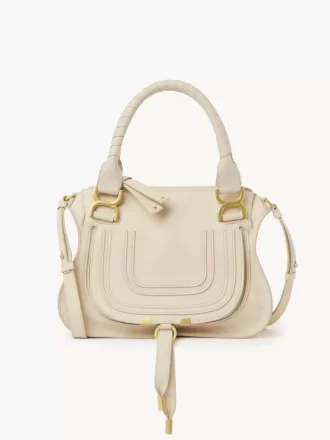 Small Marcie bag in grained leather