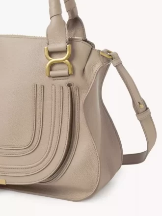 Small Marcie bag in grained leather