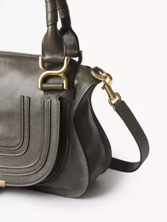 Small Marcie bag in shiny leather