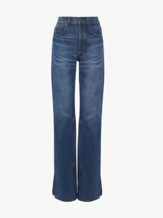 Straight jeans in denim