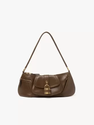 The 99 shoulder bag in grained leather